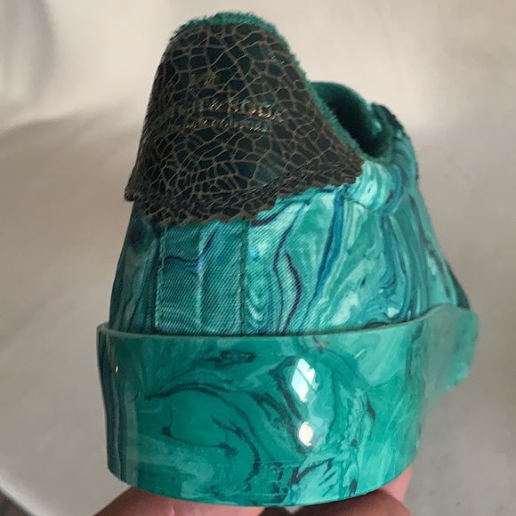 Scotch & Soda Marble Green Sneakers - Picture 9 of 10